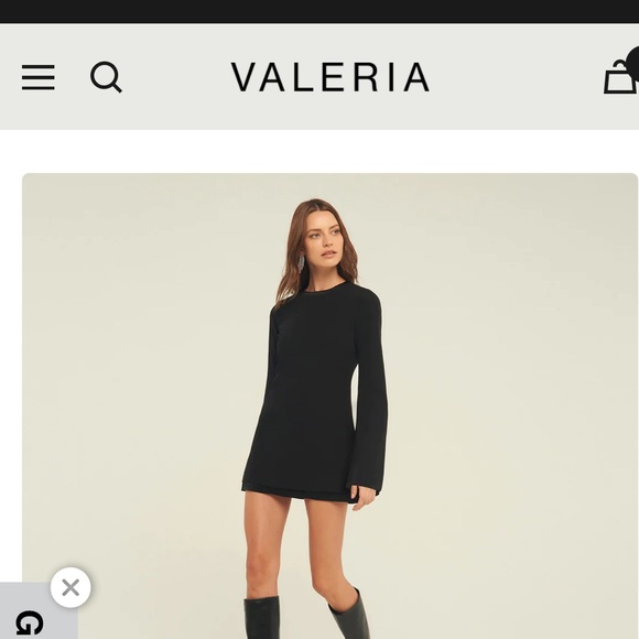 VALERIA Mini Dress - Picture 1 of 8